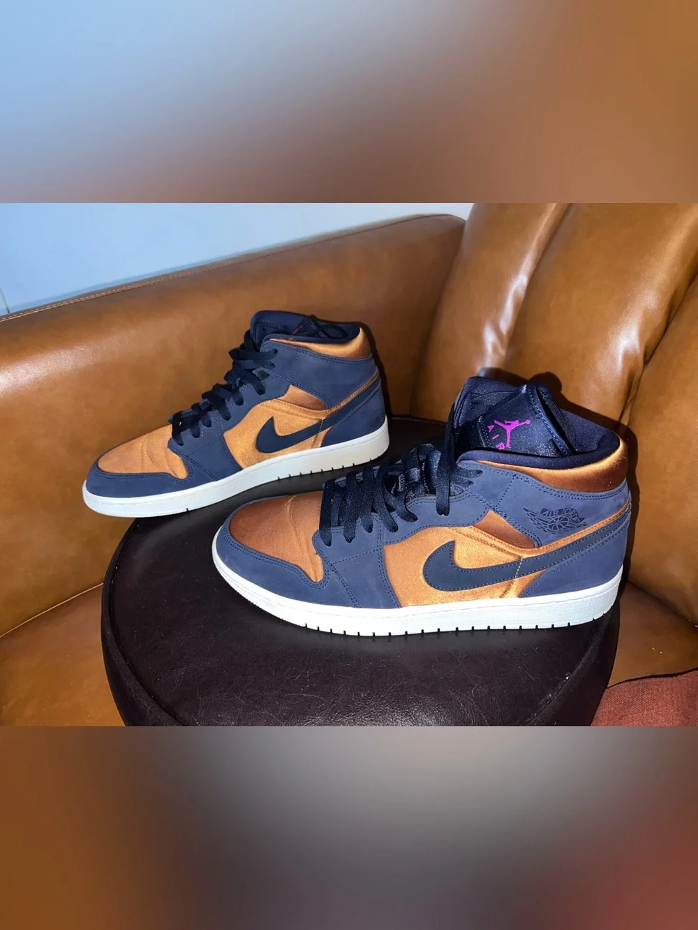 Nike Air Jordan 1 Mid SE 'Obsidian Desert Ochre' men’s size 12
